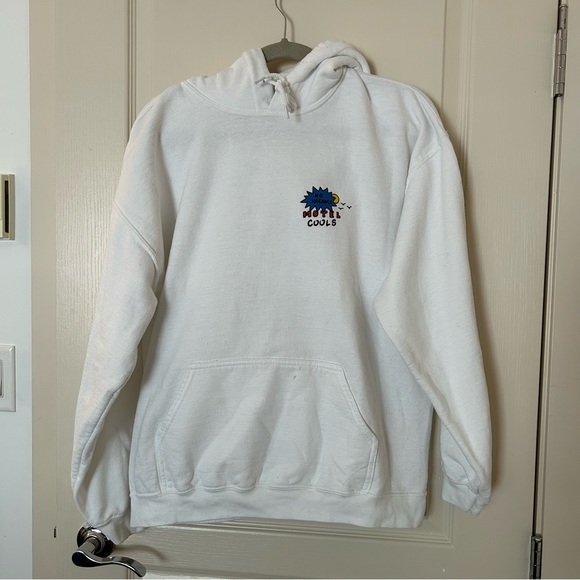 Barney Cools motel white hoodie - Picture 2 of 5